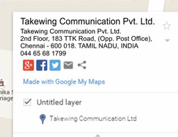TAKEWING COMMUNICATION PVT LTD Chennai Nungambakkam